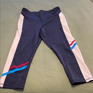 Champion navy blue capri leggings